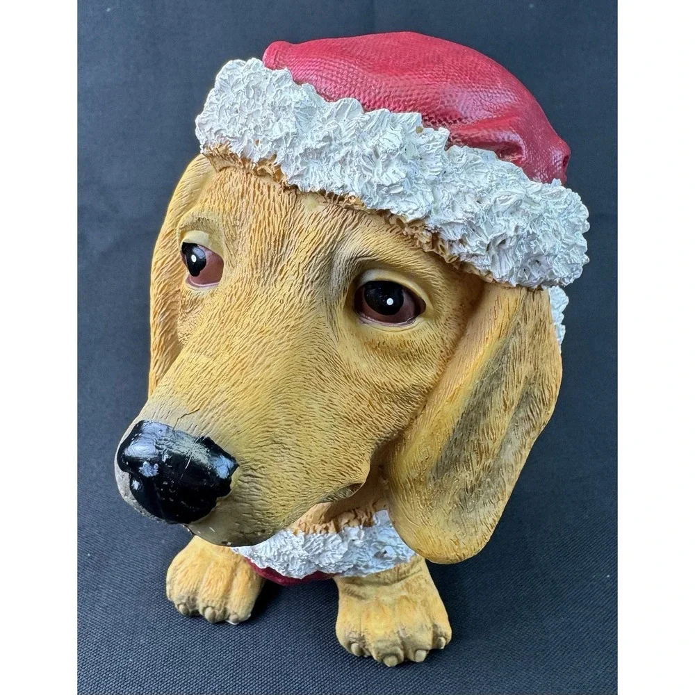 2012 Cracker Barrel Snow Friends Holiday Dachshund Dog Figurine